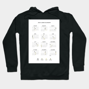 2024 Lunar Calendar Hoodie